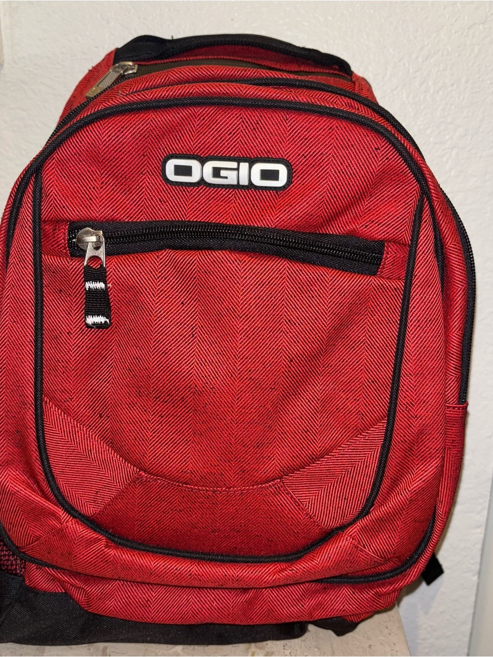 OGIO Street Backpack Red Laptop Bag Excellent Condition